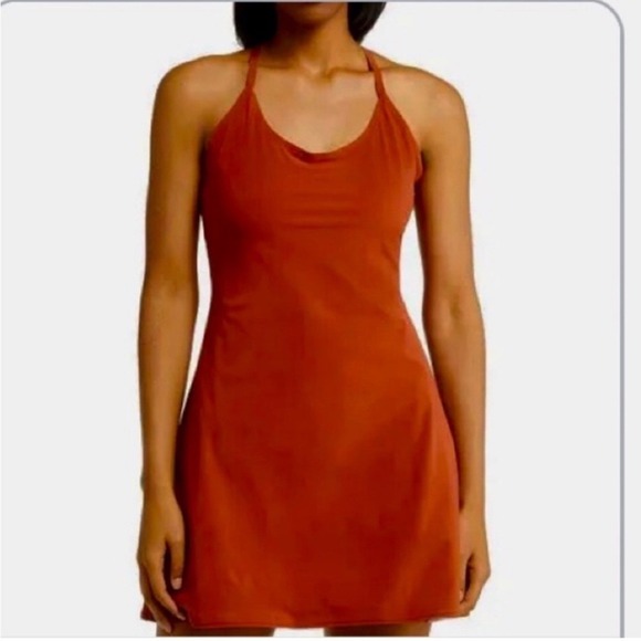 Kyodan Active Athletic Dress w/ shorts skort Tank top stretch Lounge leisure Sm - Picture 1 of 7